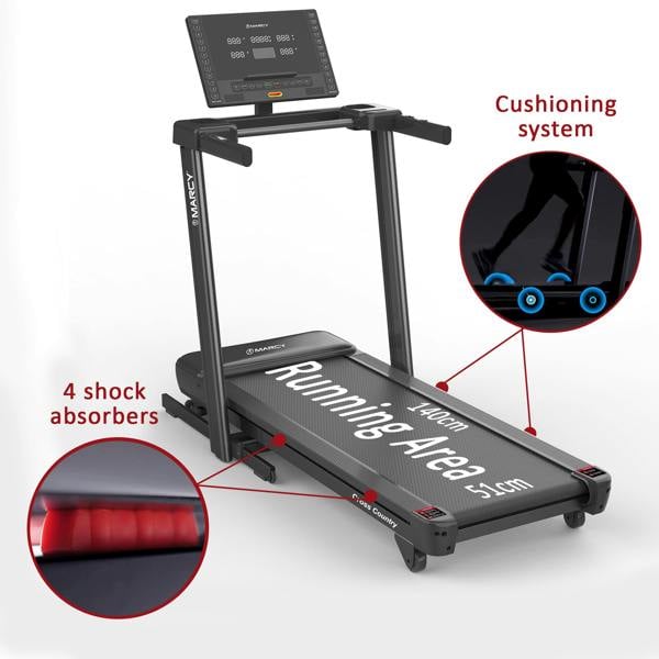 Marcy Cross Country Power Fold Treadmill