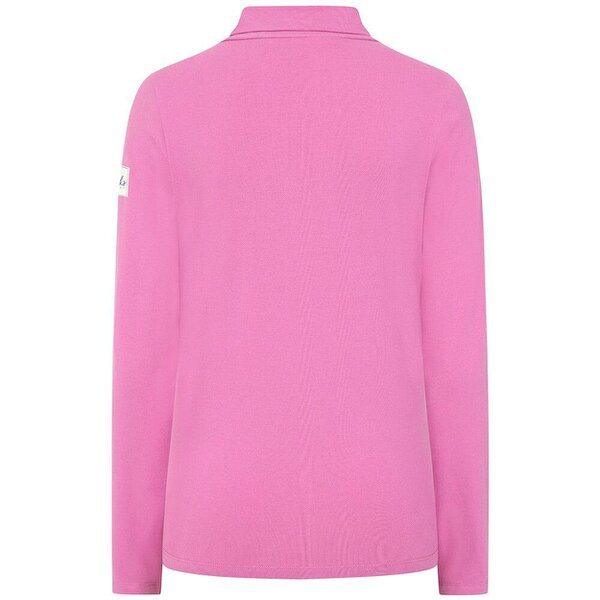 Lazy Jacks LJ320 - Lightweight Roll Neck Top - Raspberry
