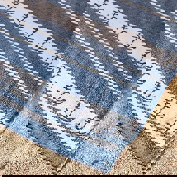 Catherine Lansfield Anchors Blue Beach Towel