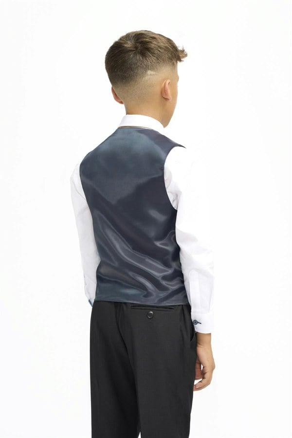 House of Cavani Boys Malibu Black Suit