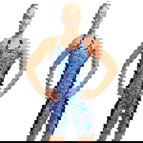 Funkita Blue Bits Fast Training One Piece Legsuit - Blue/Black