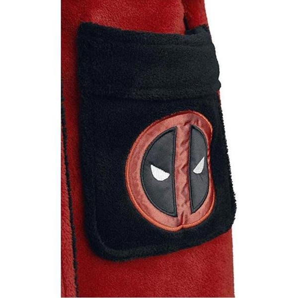 deadpool dressing gown mens