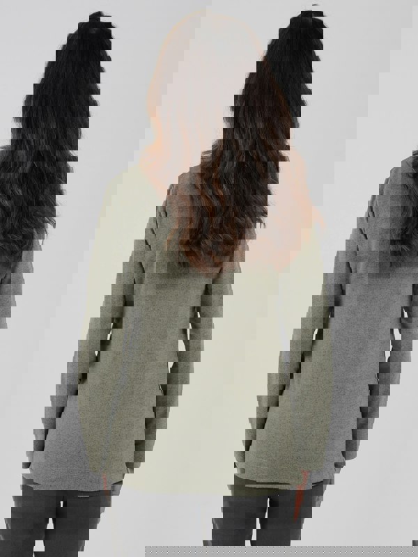 TIGI-Wear Drape Knot Neckline Top