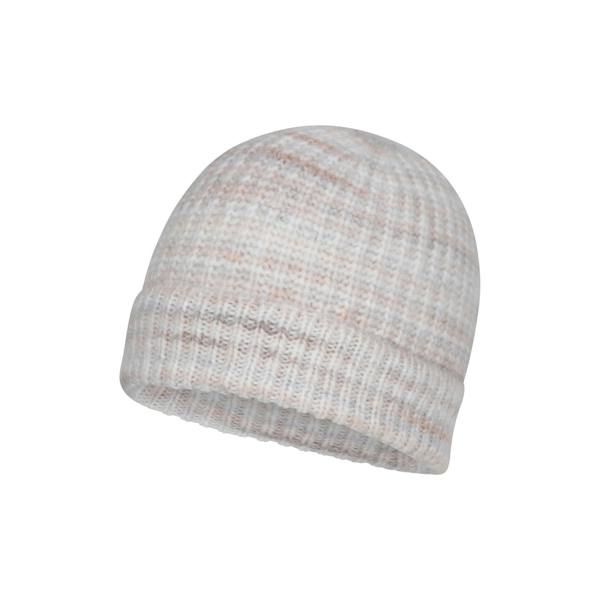 Mountain Warehouse Womens/Ladies Space Dye Faux Fur Lined Beanie - Cream - 