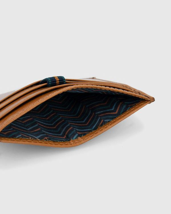 Steel & Jelly Leather Card Holder