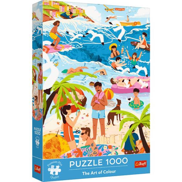 Trefl The Art Of Colour: In The Heat Of The Holiday Season 1000 Piece Puzzle