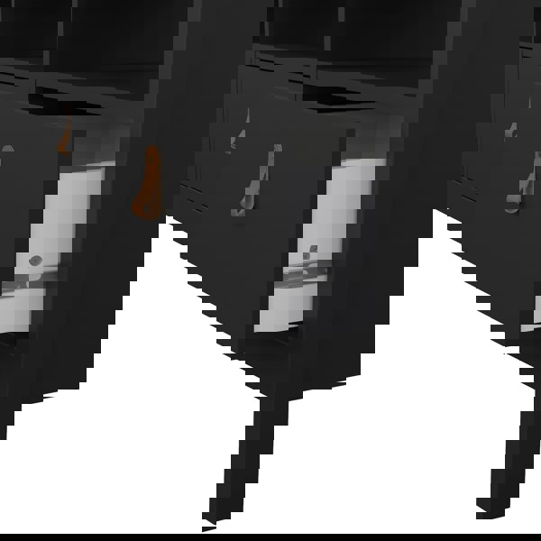 Furniture To Go Barcelona TV Unit 3 Drawers in Matt Black