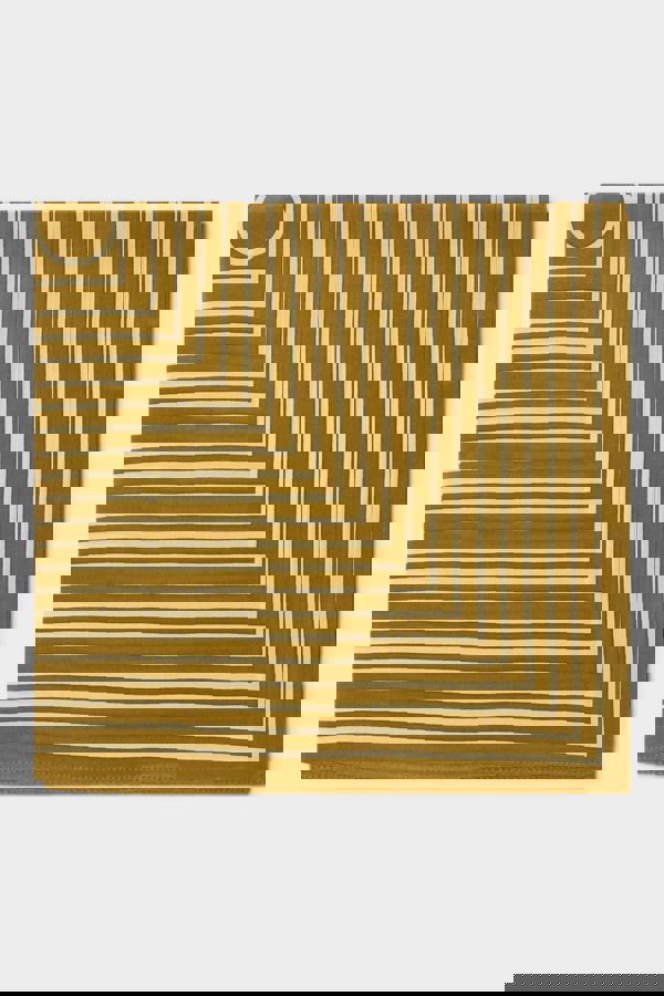 GWD Square Silk Scarves, Blue and Olive