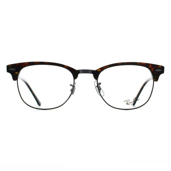 Ray-Ban Glasses Frames RX5154 Clubmaster 2012 Dark Havana Men Women