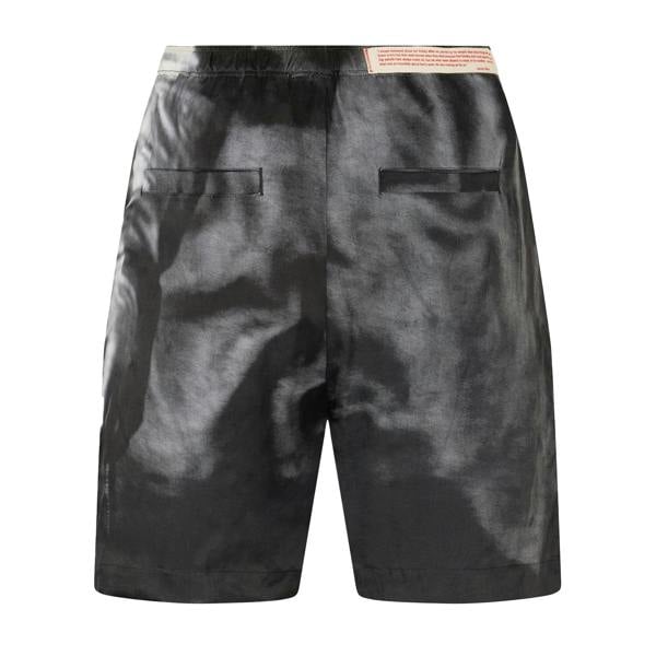 Diesel Unisex Adult Graphic Print Regular Casual Shorts - Black - 