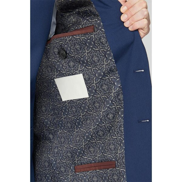 Limehaus Slim Fit Bright Blue Suit Jacket