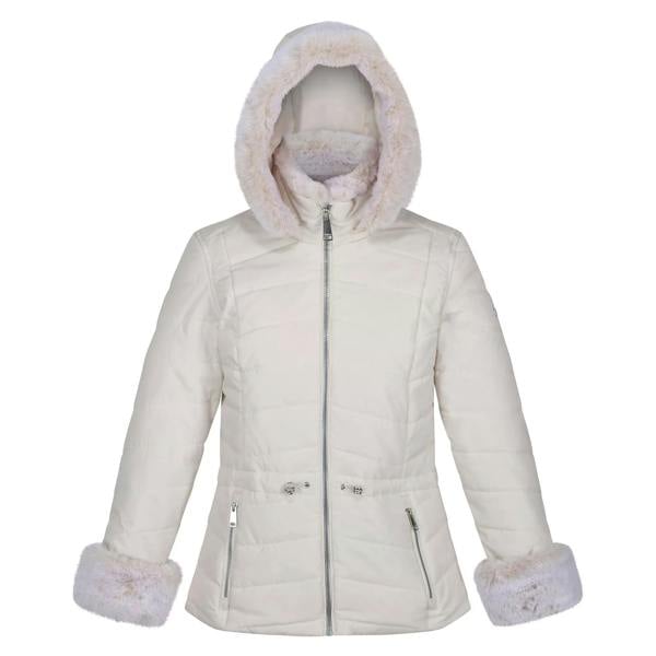 Regatta Womens/Ladies Willabella Faux Fur Trim Jacket - Light Vanilla - 