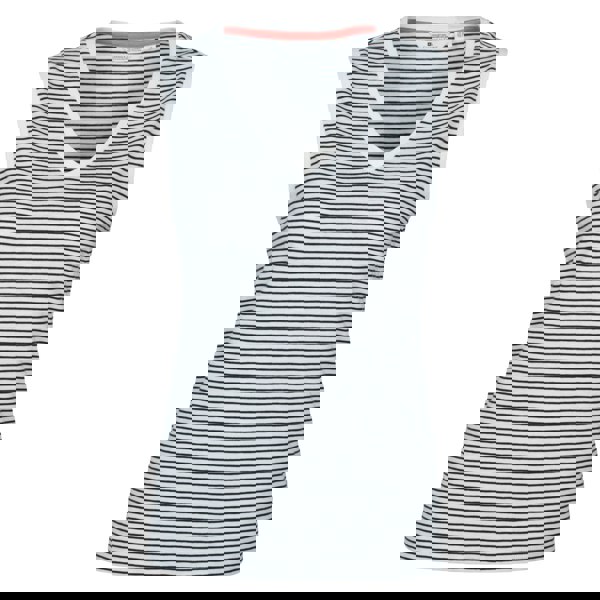 Mountain Warehouse Womens Whitley Striped V Neck Vest Top - Navy