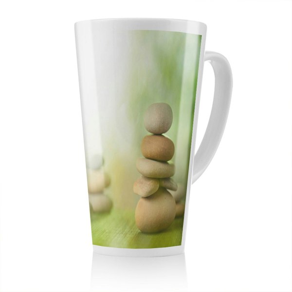 Benjamin Tate Design Rock Garden Designer Latte Mug