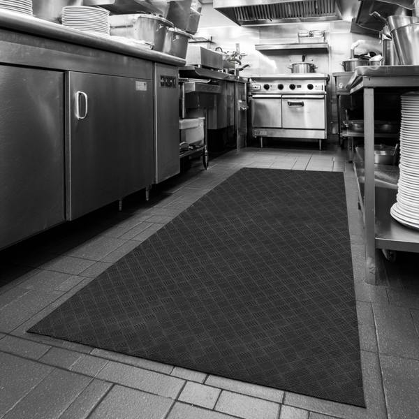 Nicoman Deckplate Low Profile Rubber Commercial Entrance Mat