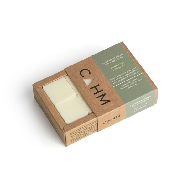 CAHM Thyme, Olive & Bergamot Wax Melt Box