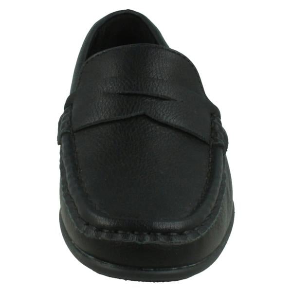 Thomas Blunt Boys Thomas Blunt Flat Slip On Smart Loafer Shoes N1155