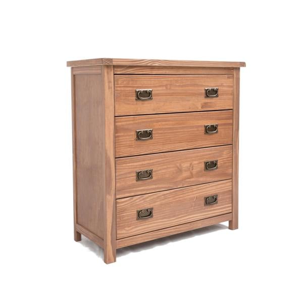 Padua 4 Drawer Chest of Drawers Bras Drop Handle