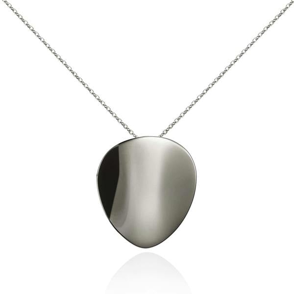 Large Mirror Pendant Necklace for Women - namana.london