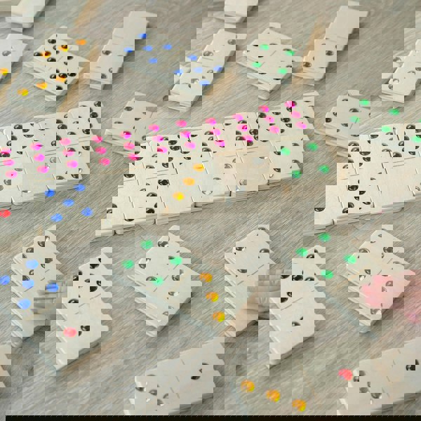 tickit Wooden Jewel Dominoes