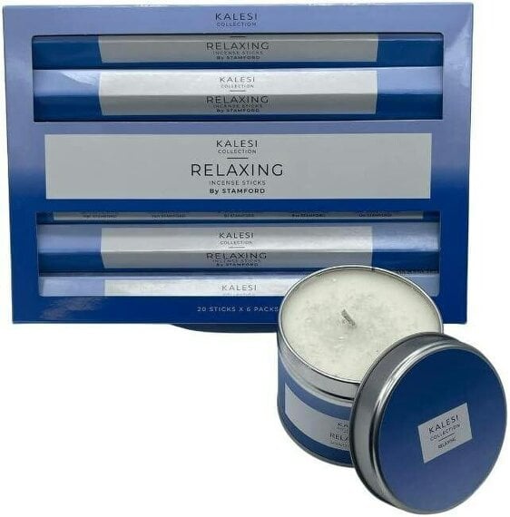 Kalesi Collection Incense Relaxing Incense and Candle Gift Set