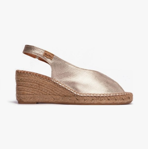 Toni Pons LAILA-P Womens Espadrille Platinum
