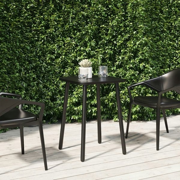 Berkfield Garden Table Anthracite 50x50x71 cm Steel