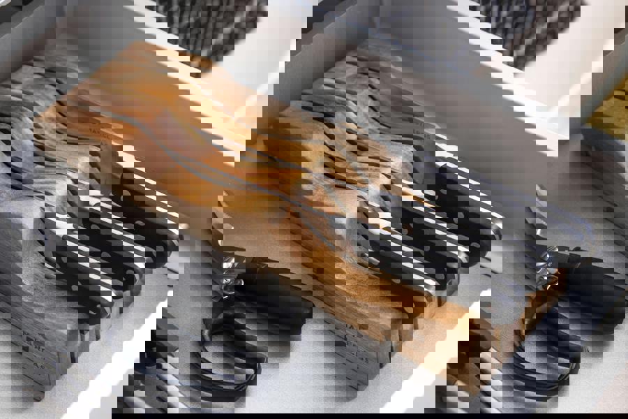 MasterClass Wooden Knife Holder for Drawer