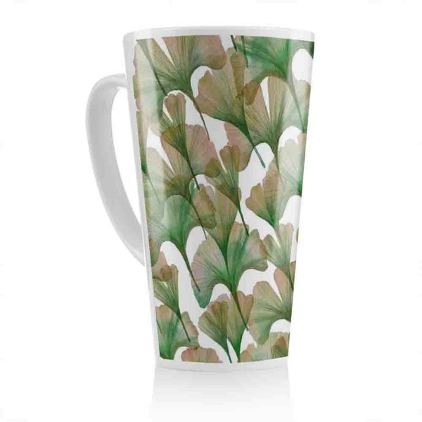 Benjamin Tate Design Ginkgo biloba Latte Mug
