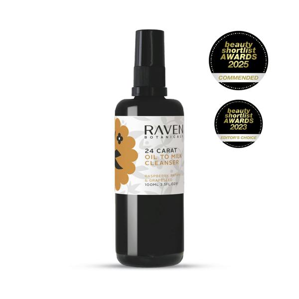 Raven Botanicals 24 Carat Oil to Milk Cleanser