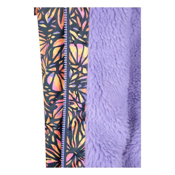 Mountain Warehouse Childrens/Kids Tidal Flowers Waterproof Changing Robe - Navy - 
