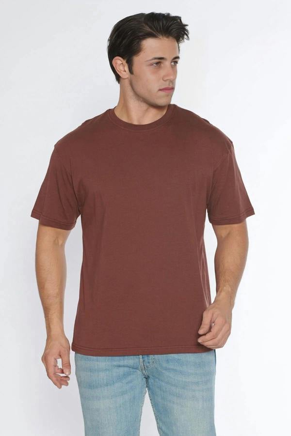 WOVCOR Crew Neck 100% Cotton Oversize Men's T-Shirt