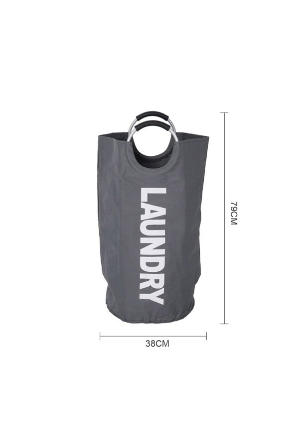 Living and Home Waterproof Collapsible Laundry Bag with Padded Handles