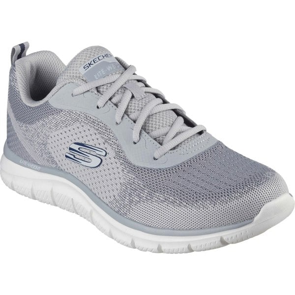 Skechers Track Glendor Polyester Men's Grey Trainers
