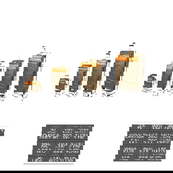 Snowball Soft Expandable Waterproof PVC Lightweight Travel Suitcase