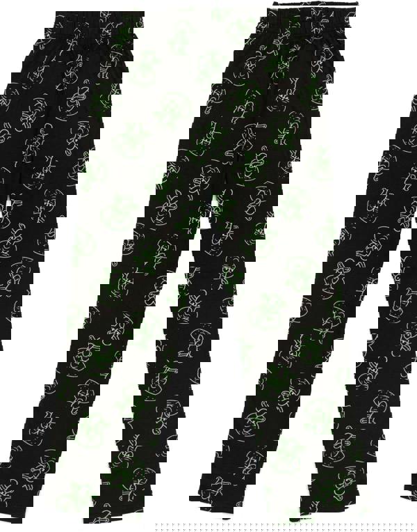 SpongeBob SquarePants Mens Grey Squidward Short Sleeve Long Leg Pyjama Set