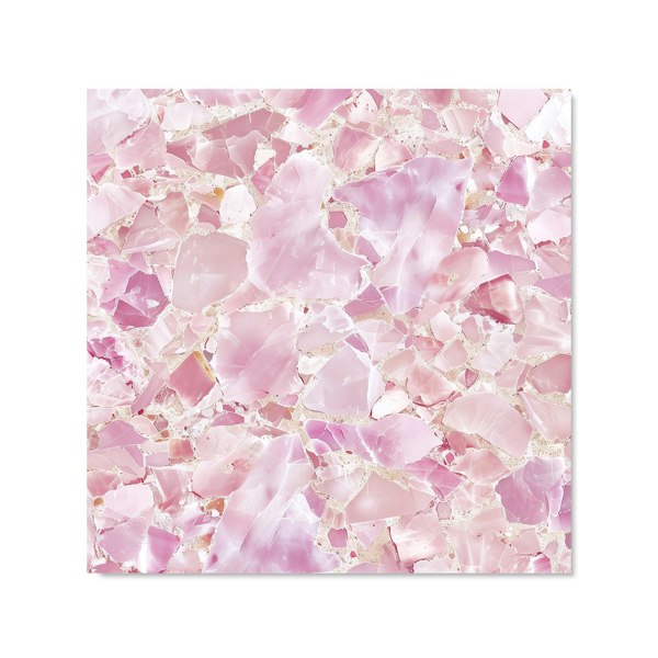 Warren Reed - Designer Light Pink Quartz Effect Kitchen Splashback