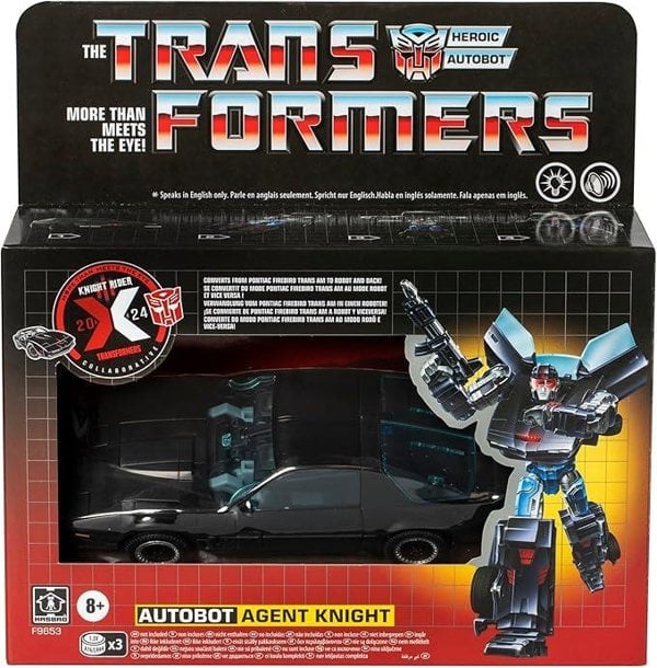 Hasbro Transformers Heroic Autobot Knight Rider Agent Knight Light and Sound Hasbro F9653