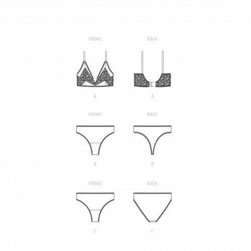 Simplicity Sewing Pattern 9478, Lingerie for Women, A (ALL SIZES) - Intermediate