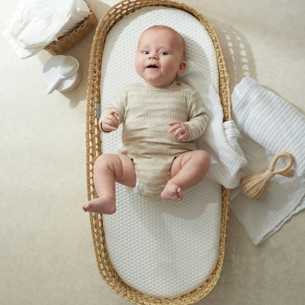 Luxury Basket Changing Mat - With Soft Fabric Cover - The Tiny Bed Company™