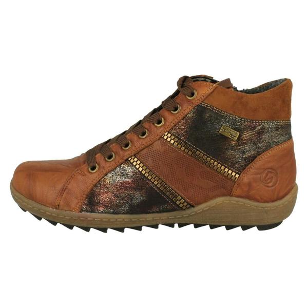 Remonte Ladies Remonte Lace Up Detailed Remonte-Tex Ankle Boots R1480
