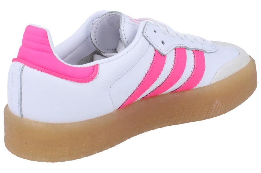Adidas Originals Sambae Womens Trainers Sneakers  JS3940 - White Off White Pink JS3940 - Photo 2