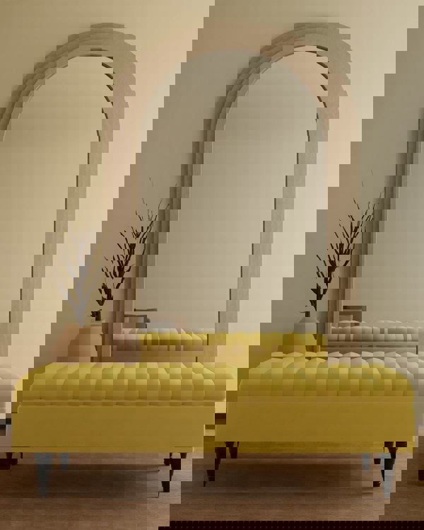 Romo Panel Ottoman storage Coffee Table Bench seat - ISTOOLS