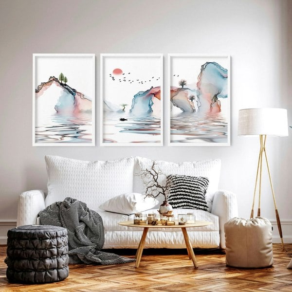 Japan print | set of 3 framed wall art