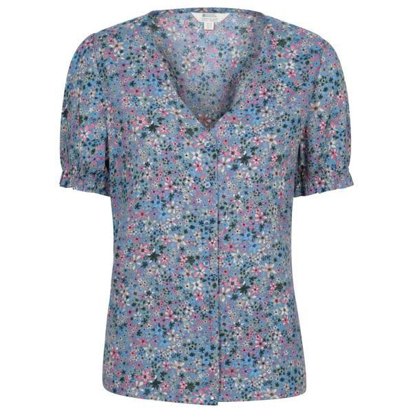 Mountain Warehouse Womens/Ladies Cannes Button Top - Multicoloured - 