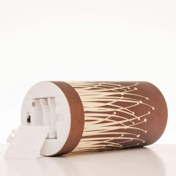2cm Christmas Decorated Vase Lamp with Forest Scene and Warm White LED Lights image 9