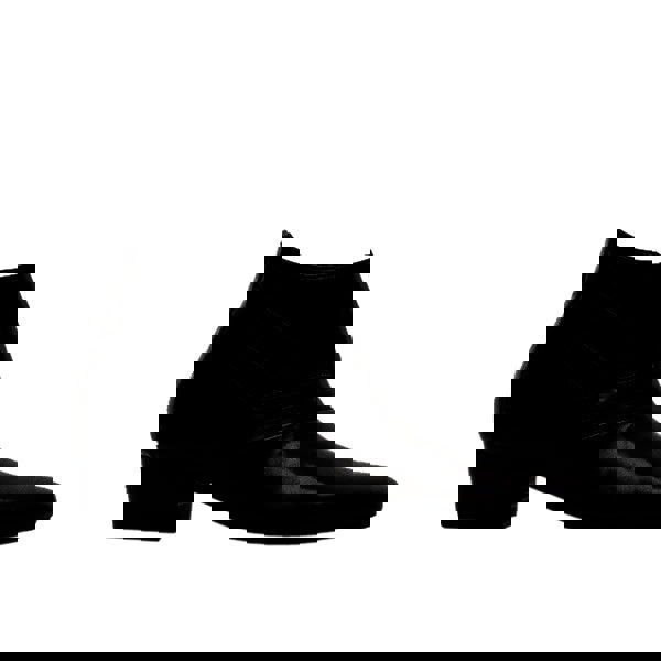 Club Cubano MARIO Mens Leather Cuban Heel Boots Black