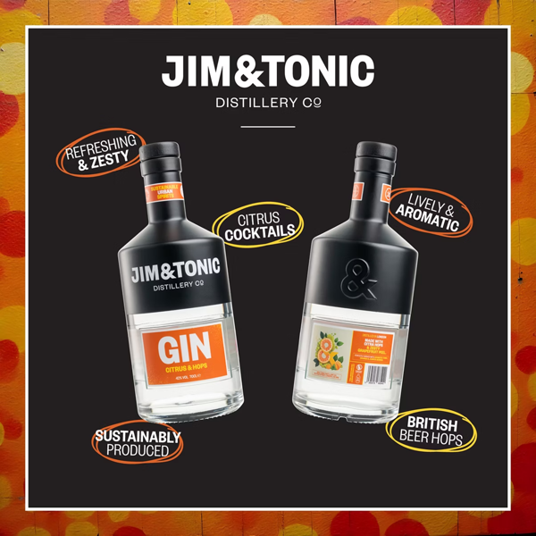 Jim & Tonic Citrus & Hops Gin