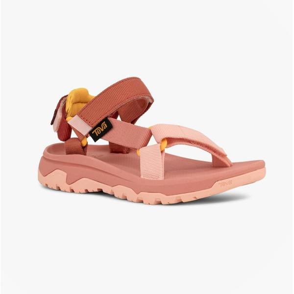 Teva HURRICANE XLT JR Cross Strap Sandals Sandals   in  Orange