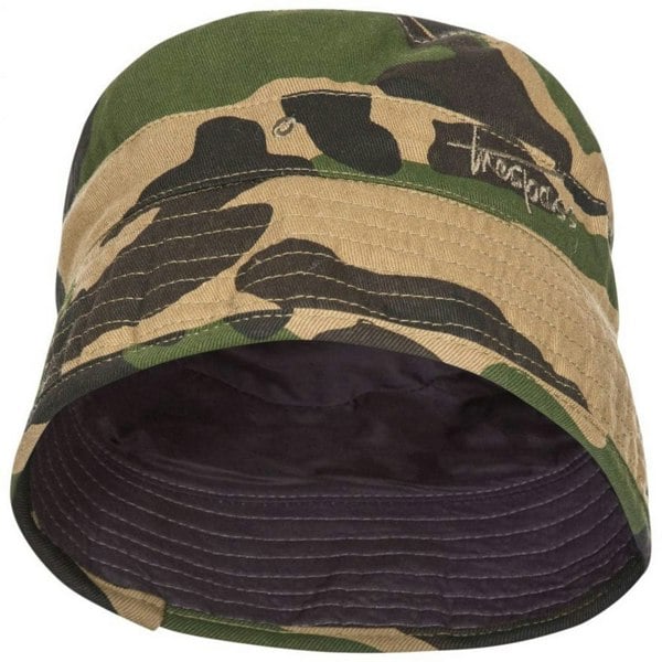Trespass Kids Zebedee Summer Bucket Hat - Camo Green